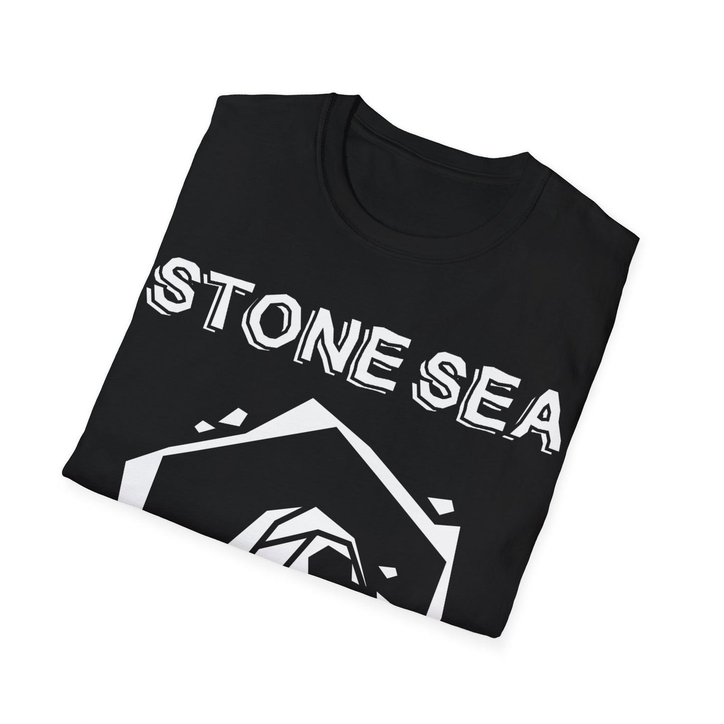 EU STORE White Logo Unisex Softstyle T-Shirt