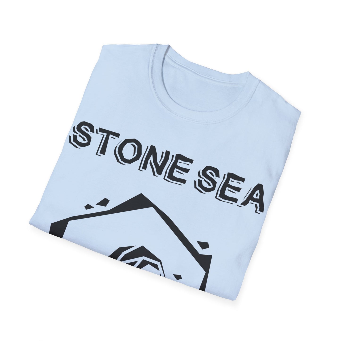 EU STORE Black Logo Unisex Softstyle T-Shirt