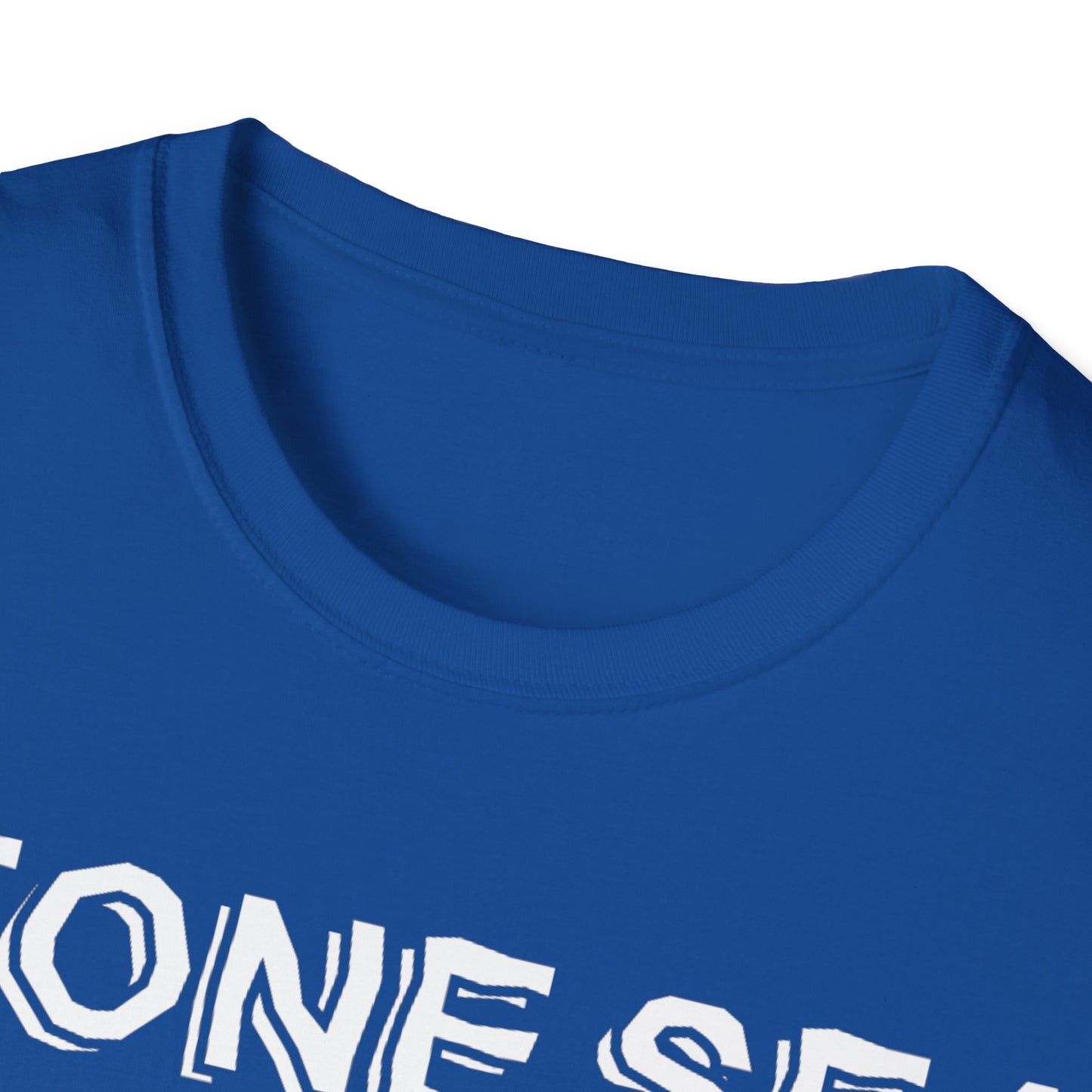 EU STORE White Logo Unisex Softstyle T-Shirt