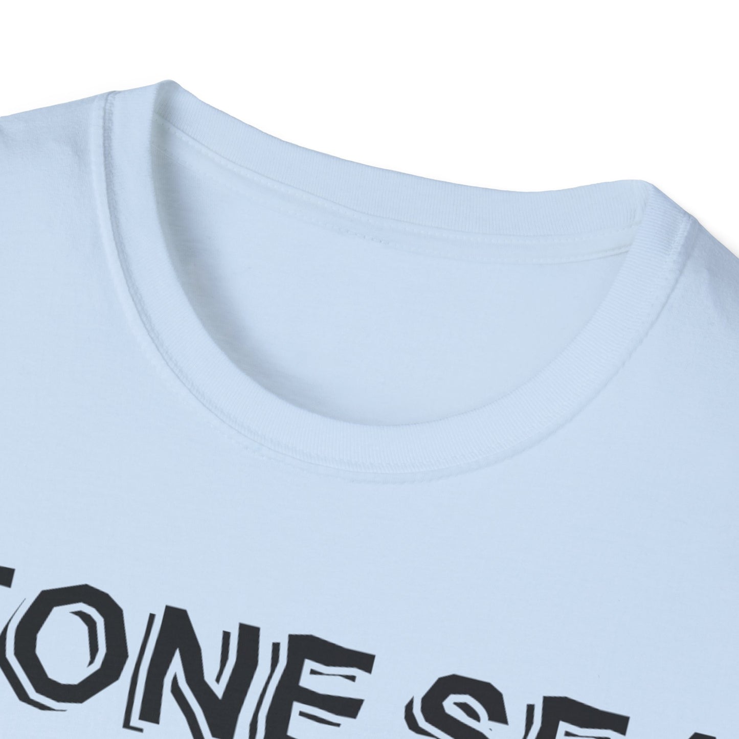 EU STORE Black Logo Unisex Softstyle T-Shirt