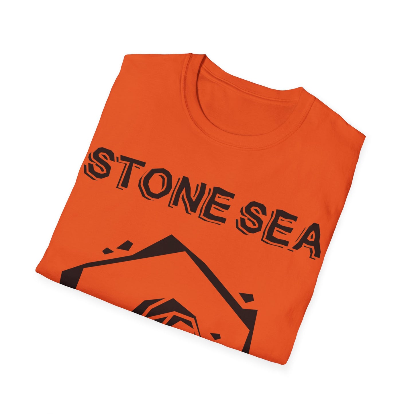 EU STORE Black Logo Unisex Softstyle T-Shirt