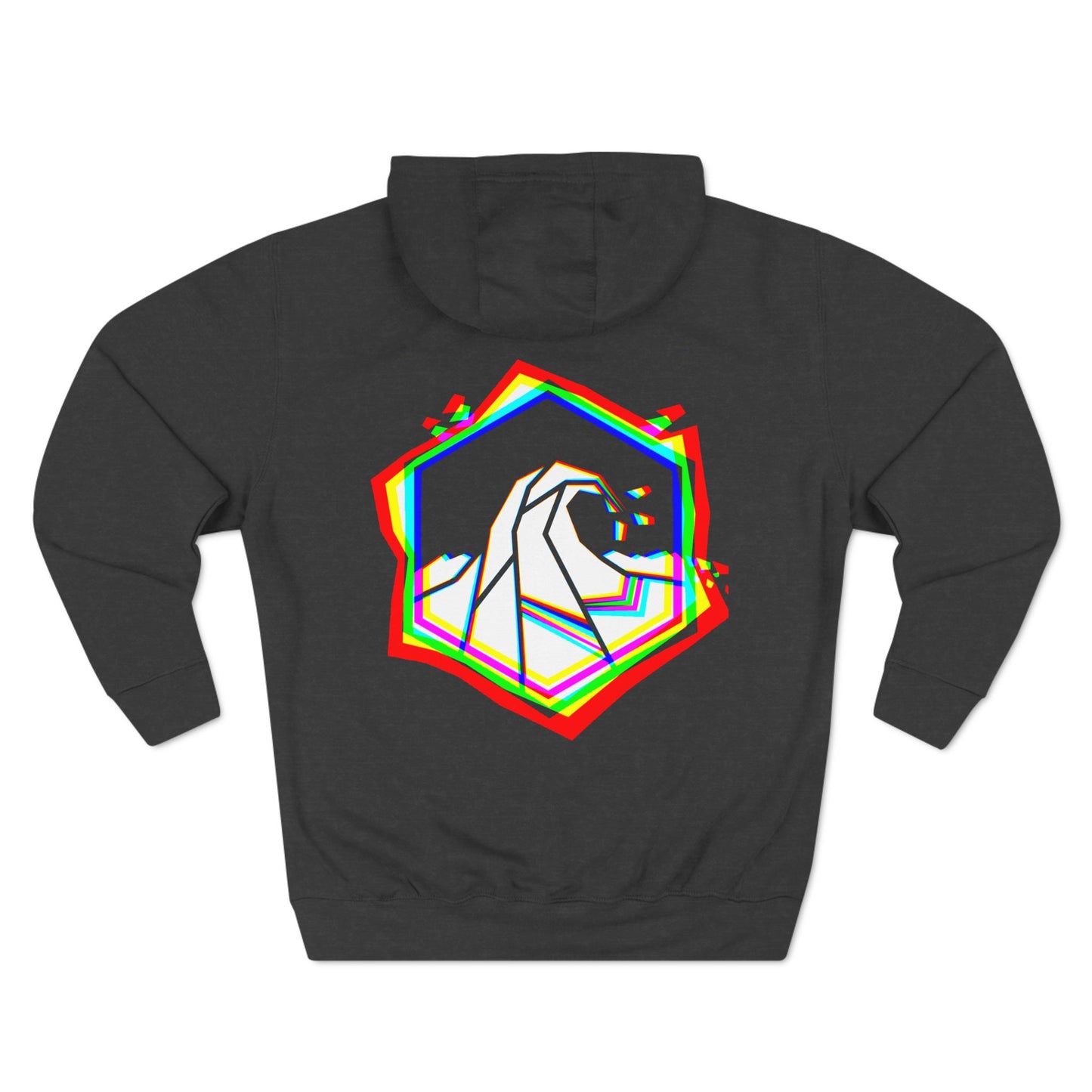 US STORE Three-Panel Fleece Hoodie