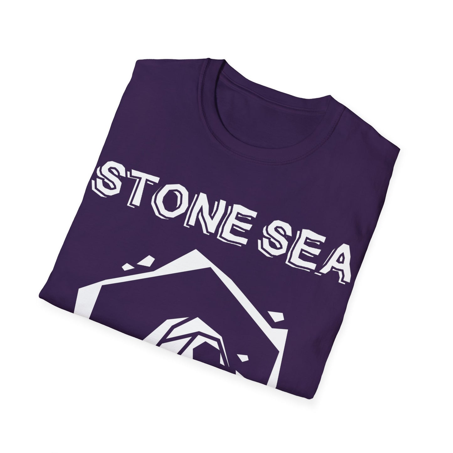 EU STORE White Logo Unisex Softstyle T-Shirt