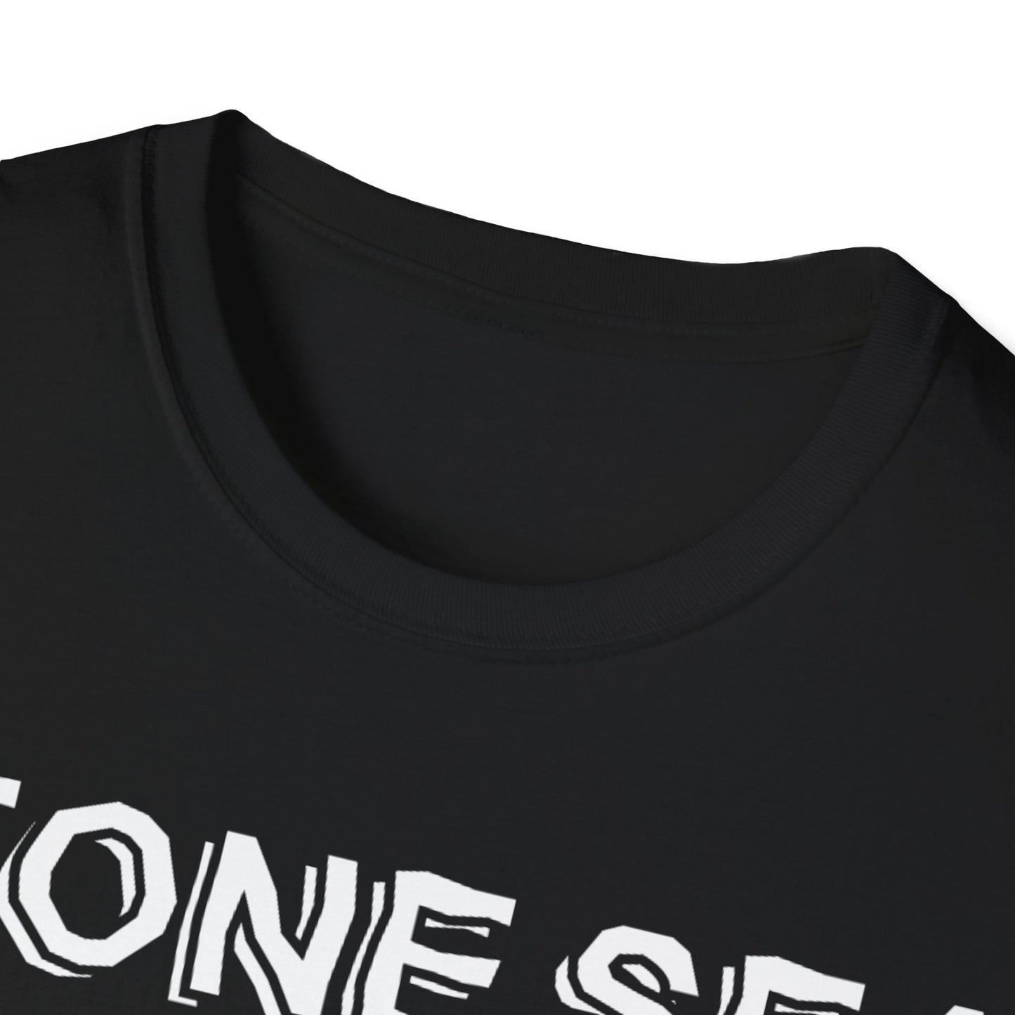 EU STORE White Logo Unisex Softstyle T-Shirt