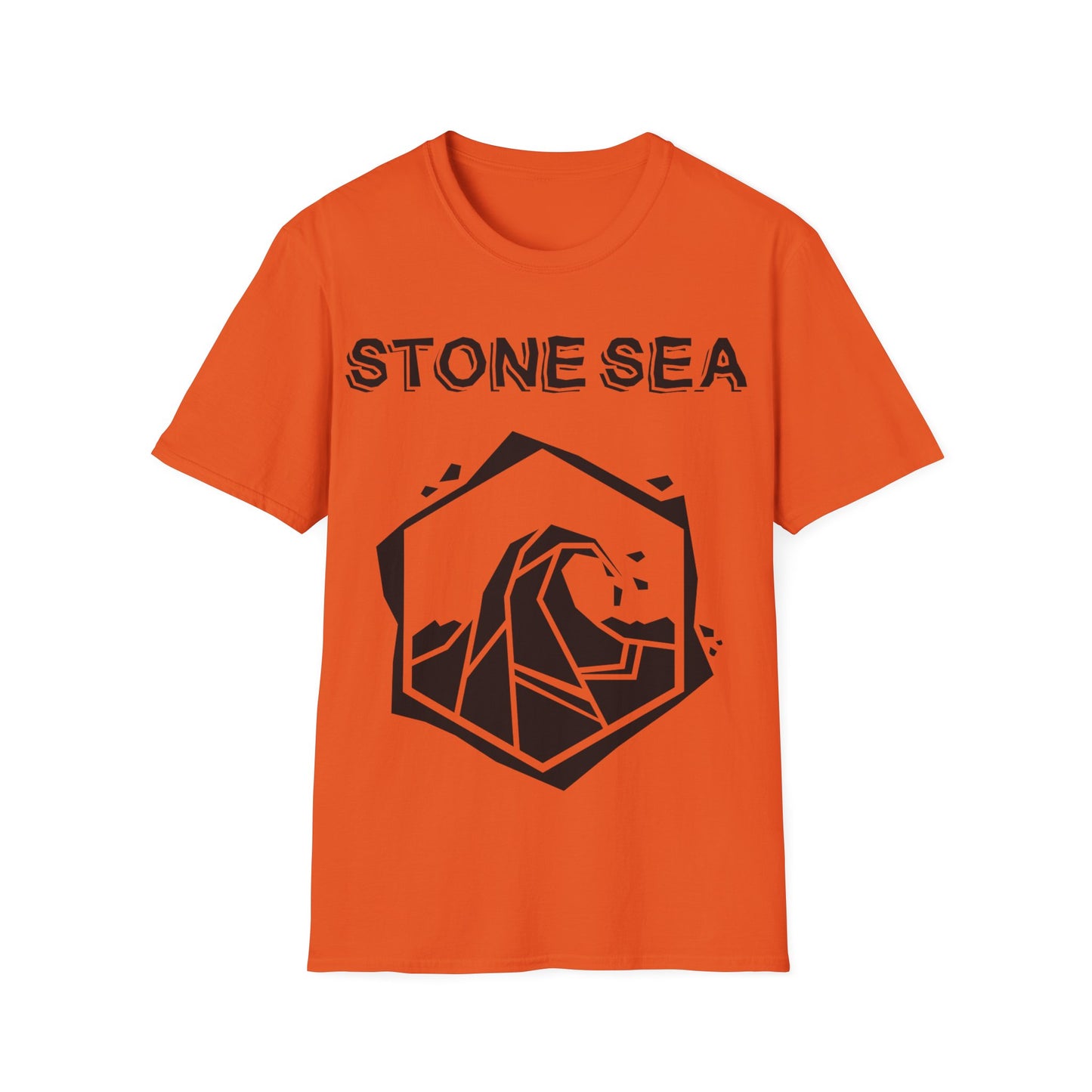EU STORE Black Logo Unisex Softstyle T-Shirt