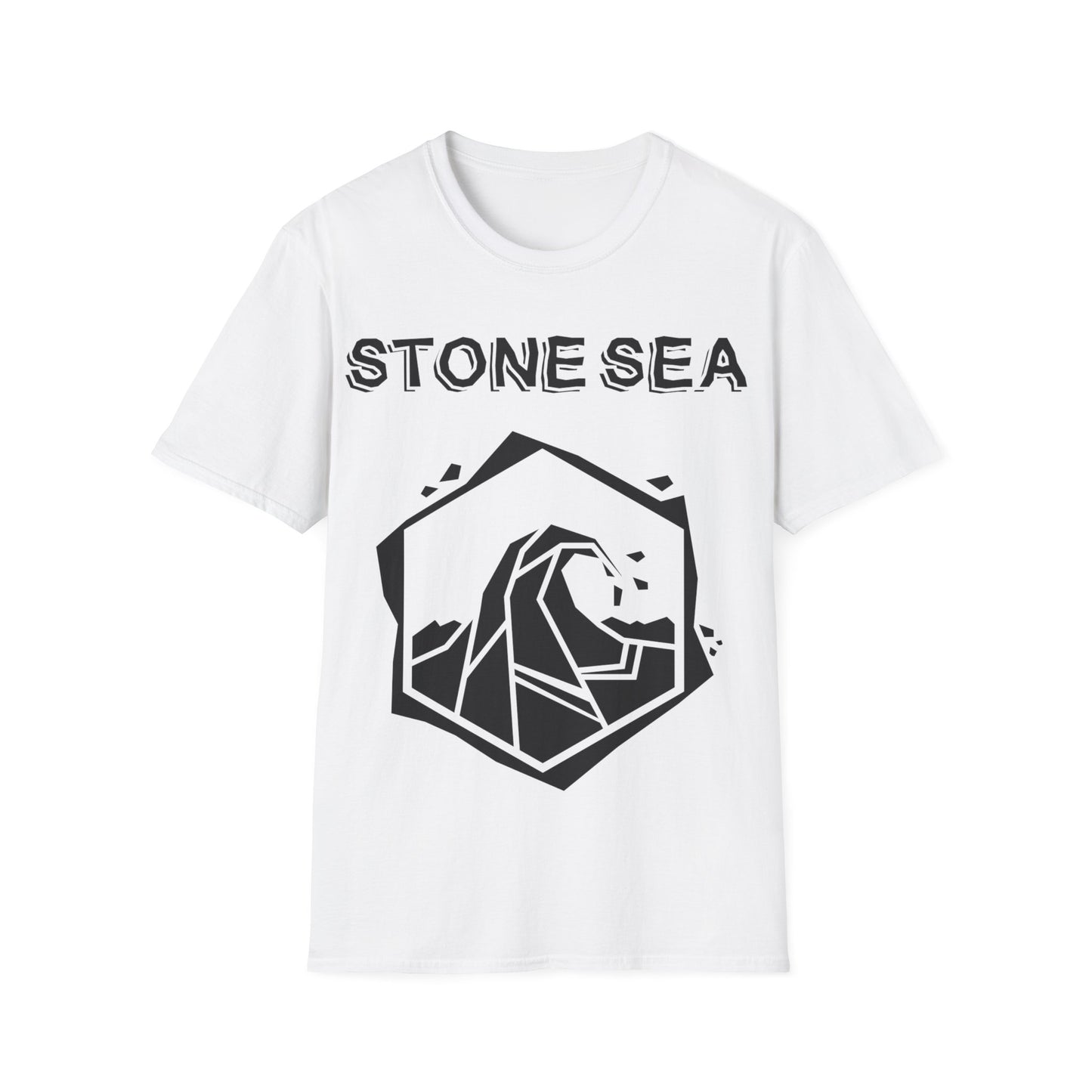 EU STORE Black Logo Unisex Softstyle T-Shirt