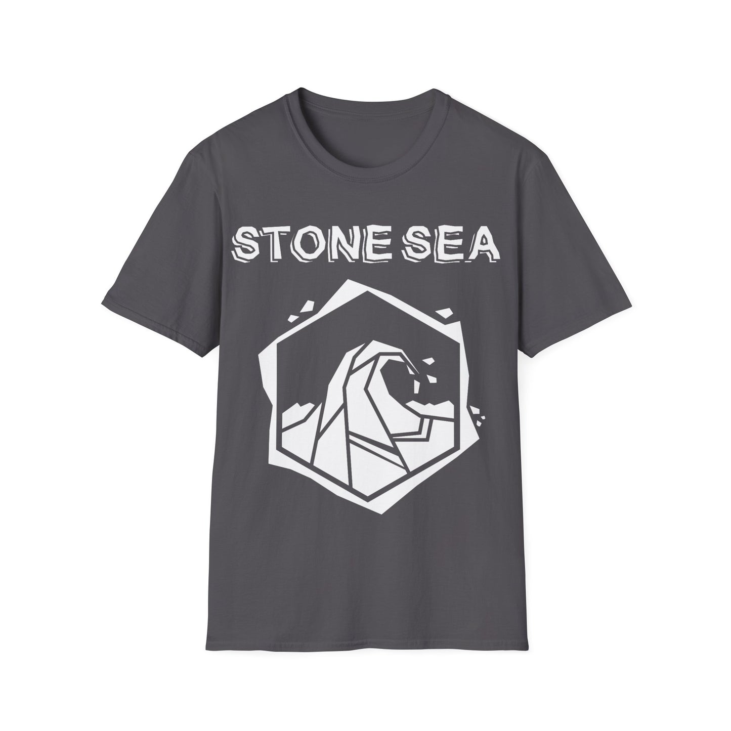 EU STORE White Logo Unisex Softstyle T-Shirt