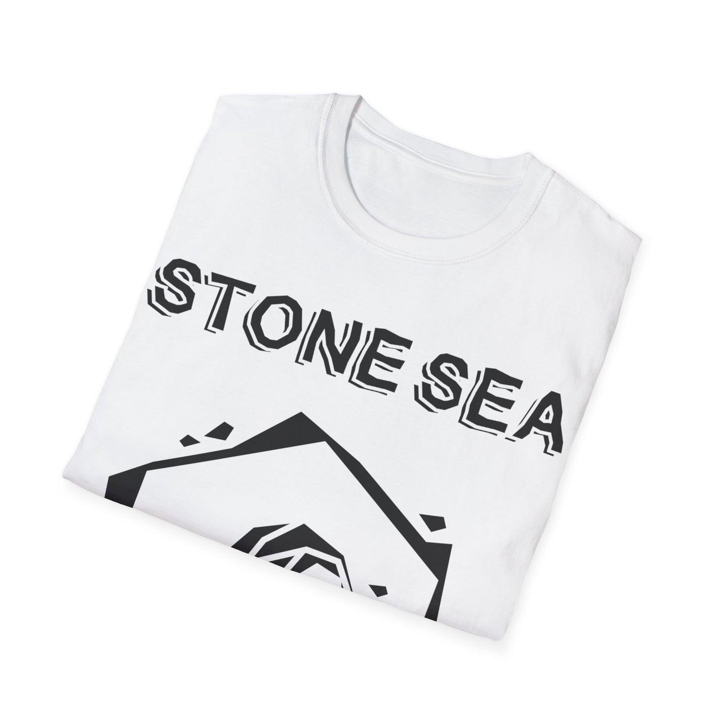 EU STORE Black Logo Unisex Softstyle T-Shirt