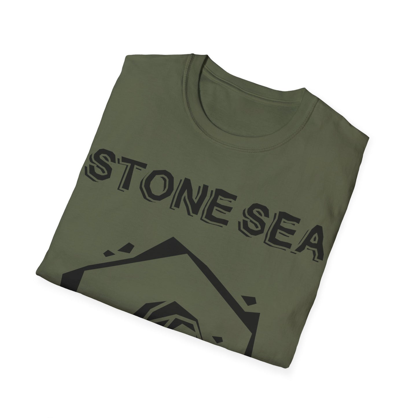 EU STORE Black Logo Unisex Softstyle T-Shirt