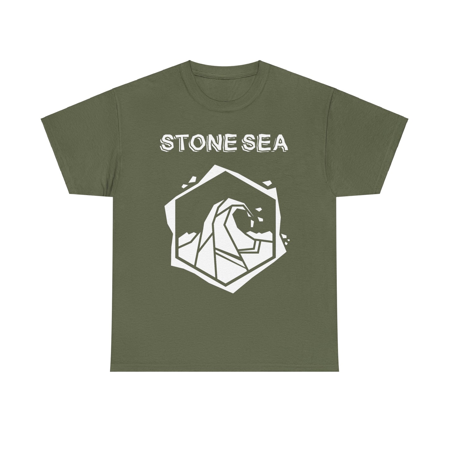 US STORE White Logo Unisex Heavy Cotton Tee