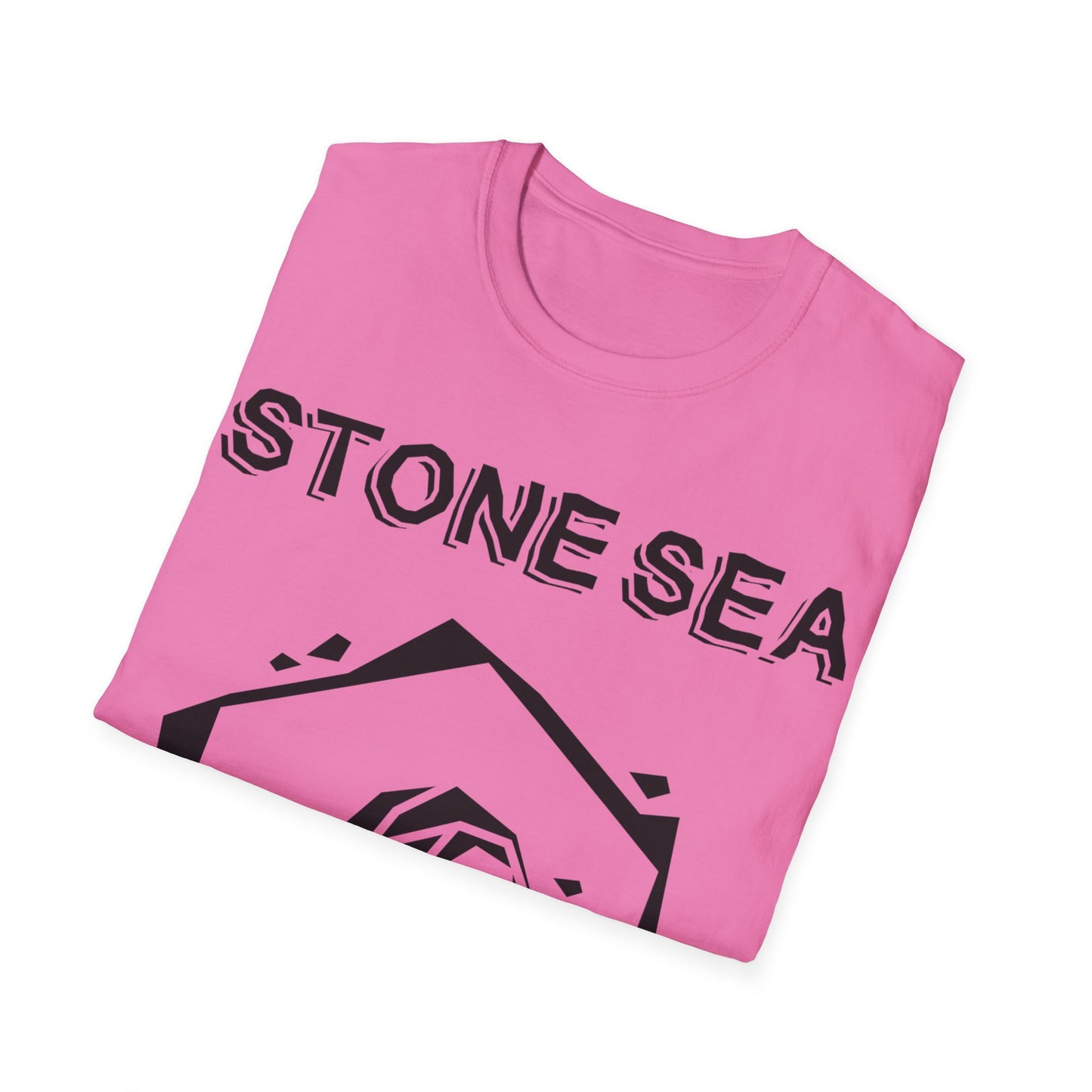 EU STORE Black Logo Unisex Softstyle T-Shirt