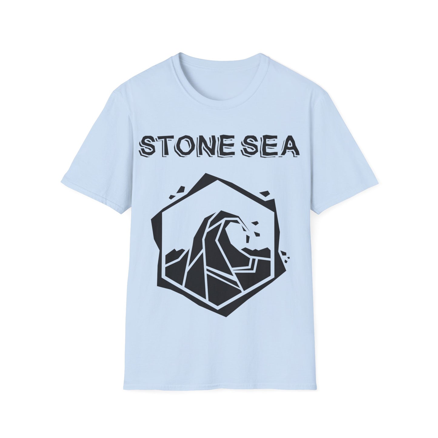 EU STORE Black Logo Unisex Softstyle T-Shirt