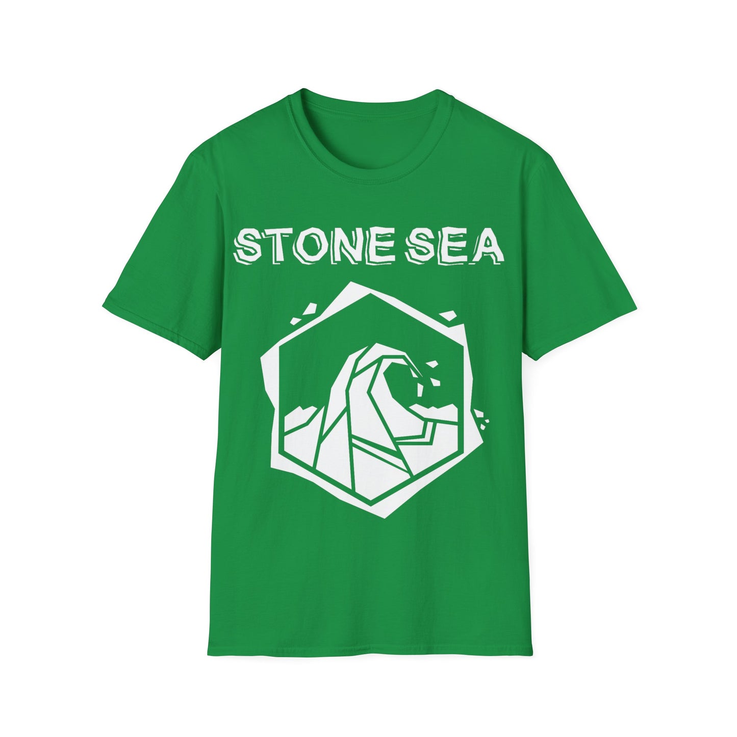 EU STORE White Logo Unisex Softstyle T-Shirt
