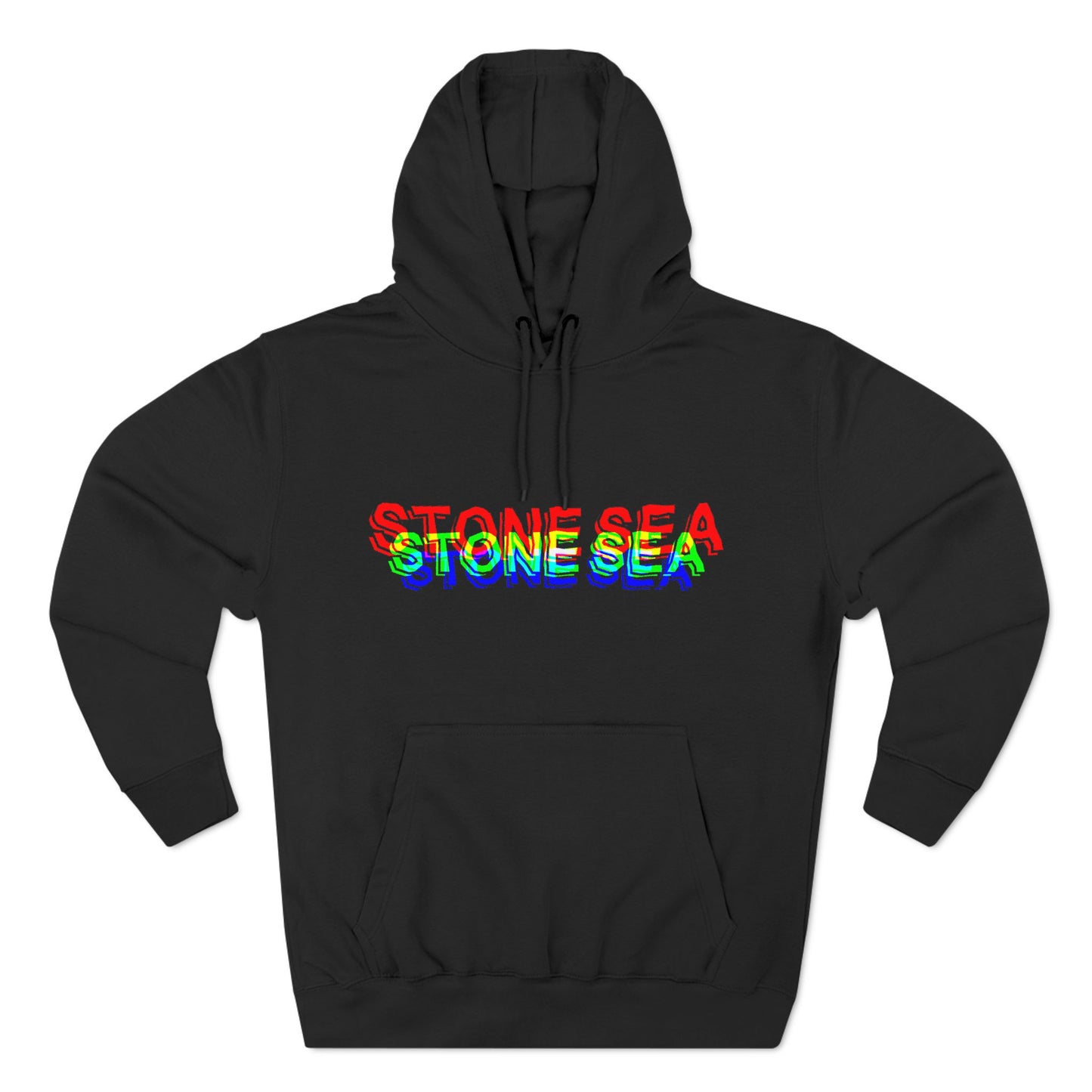 US STORE Three-Panel Fleece Hoodie