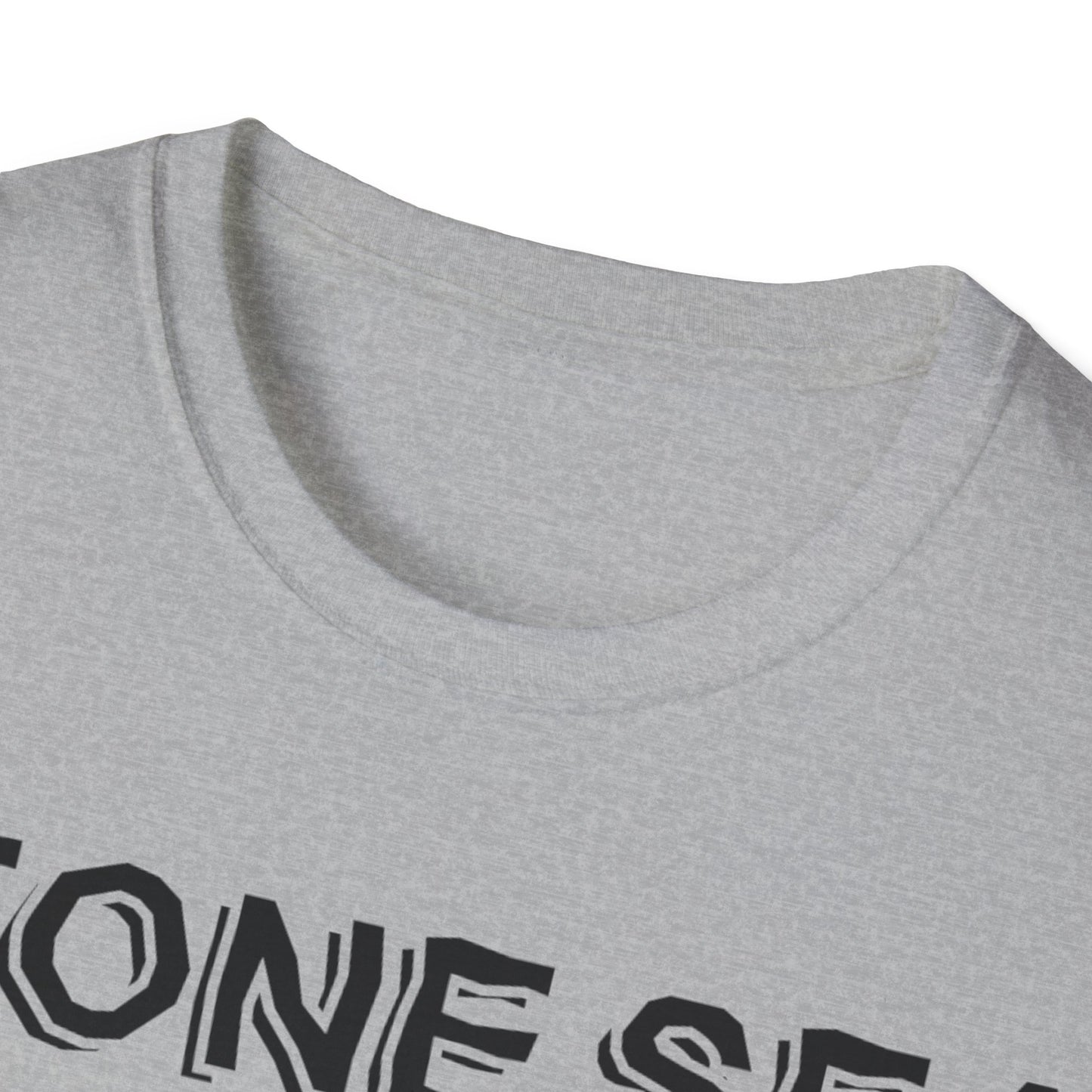 EU STORE Black Logo Unisex Softstyle T-Shirt