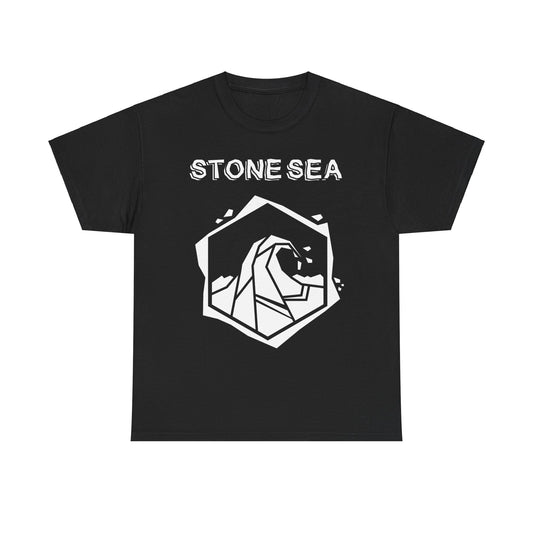 US STORE White Logo Unisex Heavy Cotton Tee