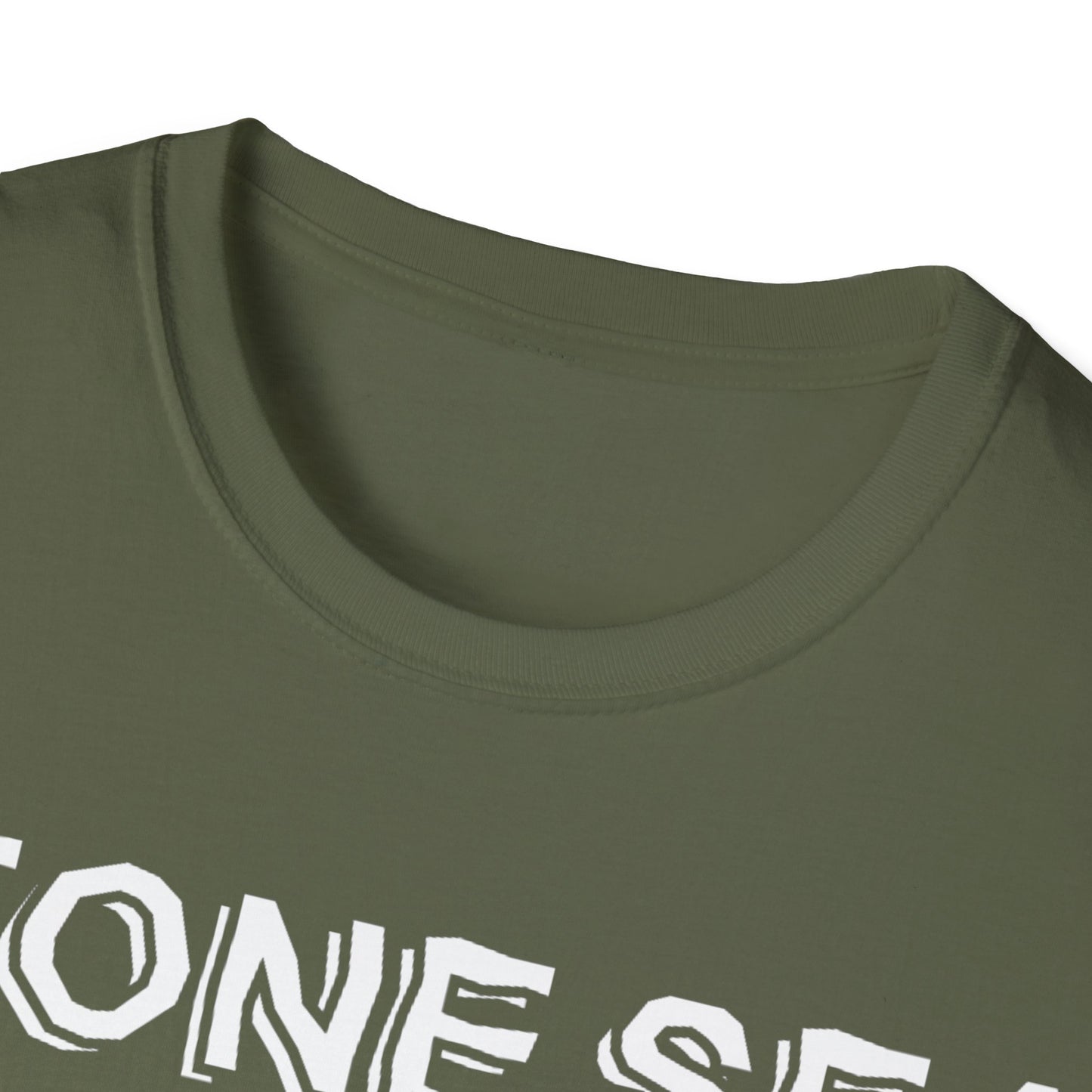 EU STORE White Logo Unisex Softstyle T-Shirt