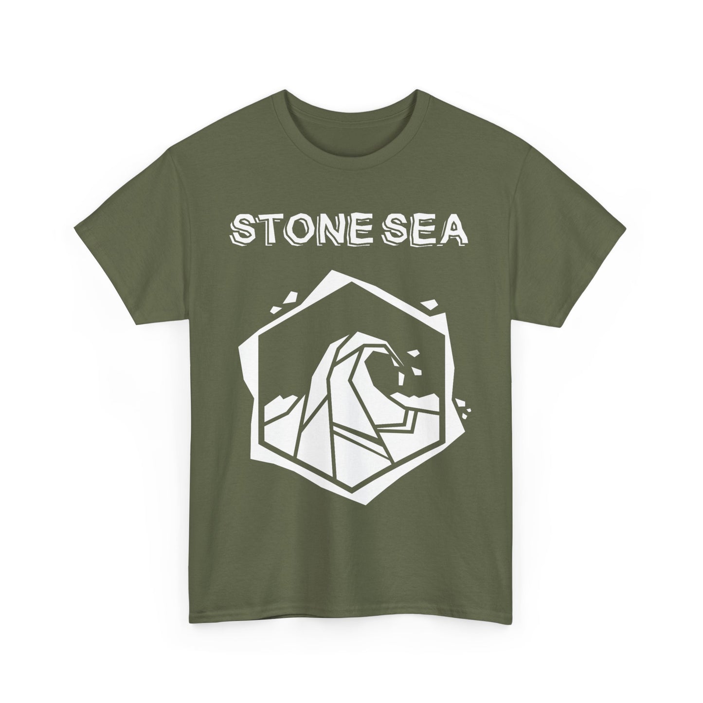 US STORE White Logo Unisex Heavy Cotton Tee