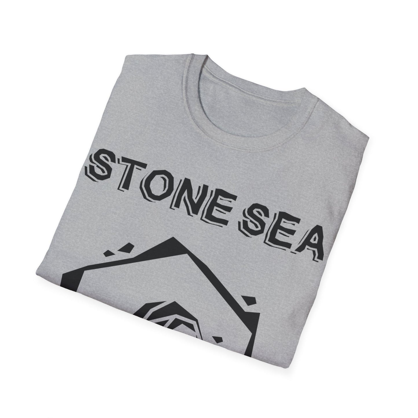 EU STORE Black Logo Unisex Softstyle T-Shirt