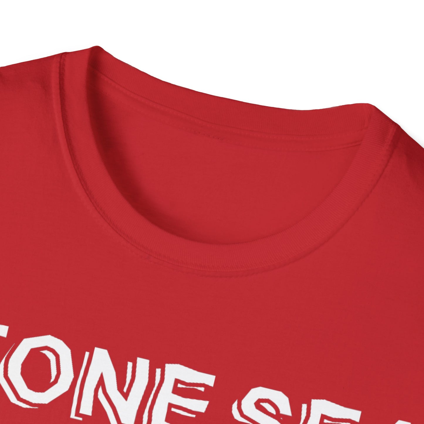 EU STORE White Logo Unisex Softstyle T-Shirt