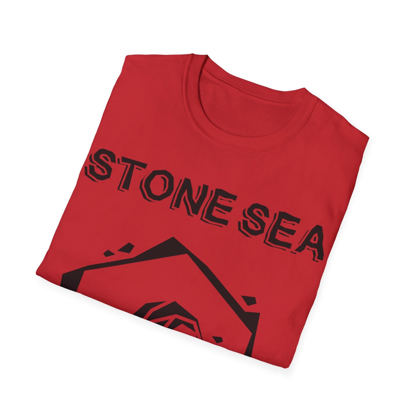 EU STORE Black Logo Unisex Softstyle T-Shirt