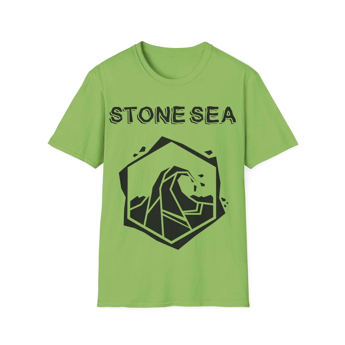 EU STORE Black Logo Unisex Softstyle T-Shirt