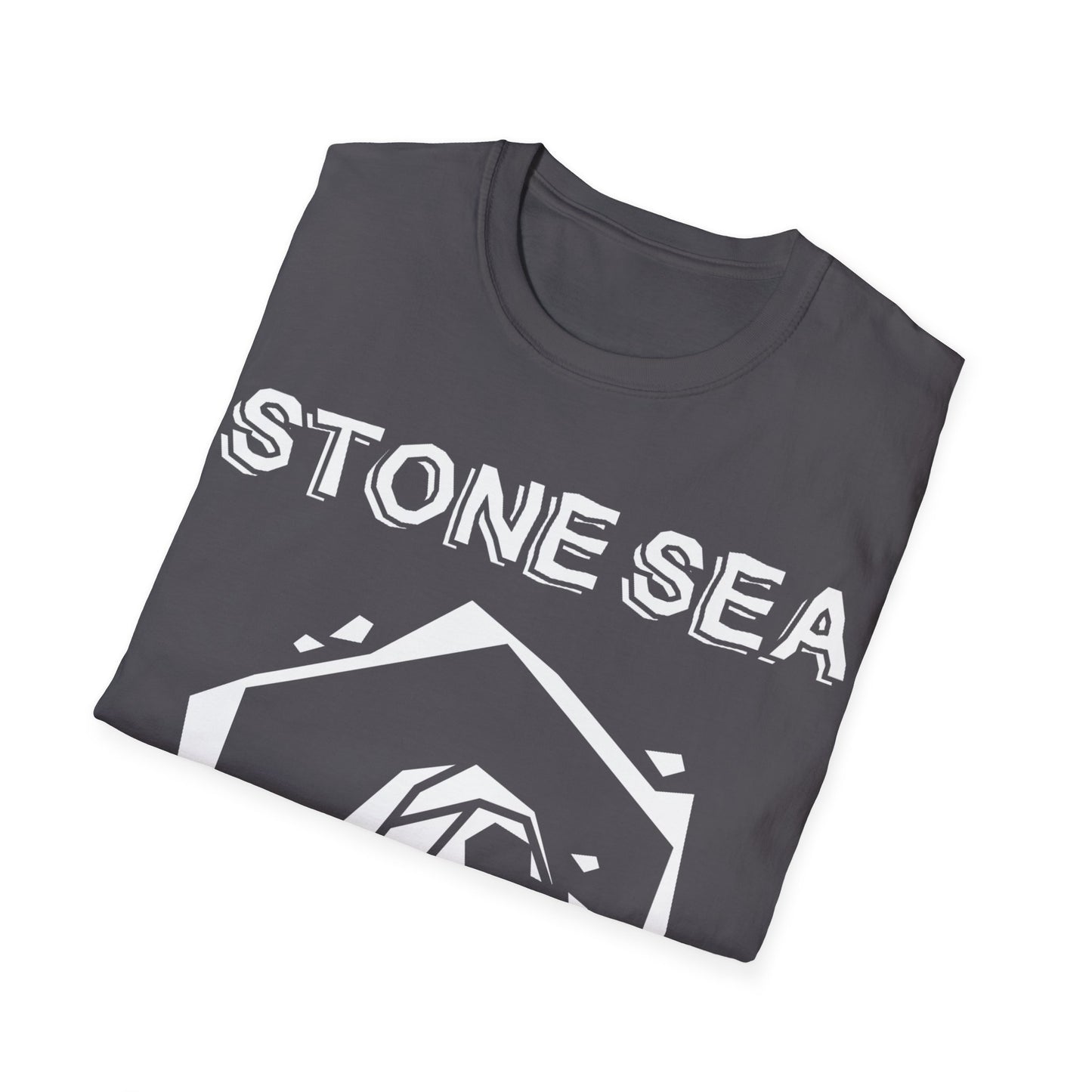 EU STORE White Logo Unisex Softstyle T-Shirt