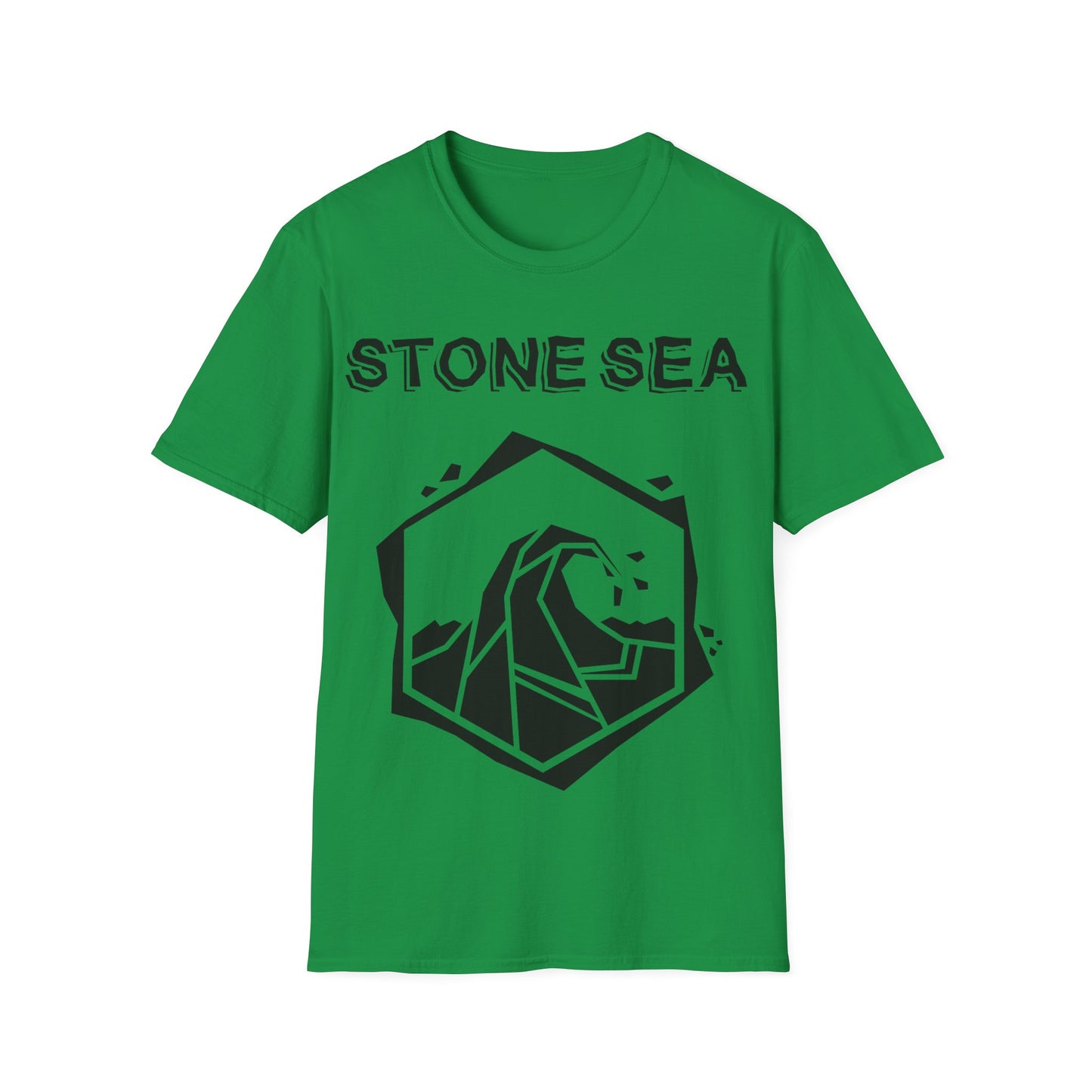 EU STORE Black Logo Unisex Softstyle T-Shirt
