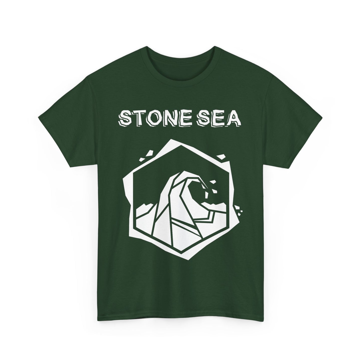 US STORE White Logo Unisex Heavy Cotton Tee