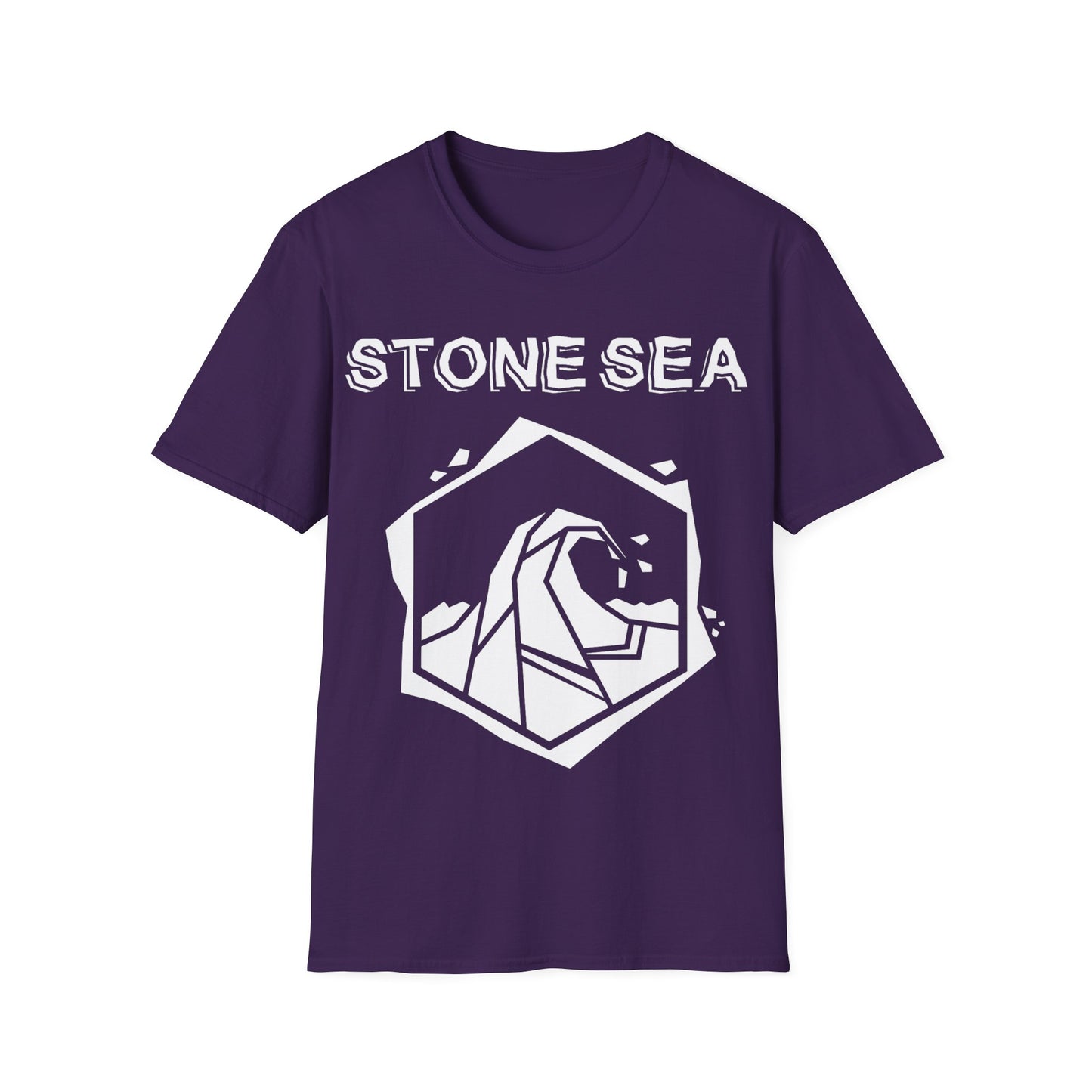 EU STORE White Logo Unisex Softstyle T-Shirt