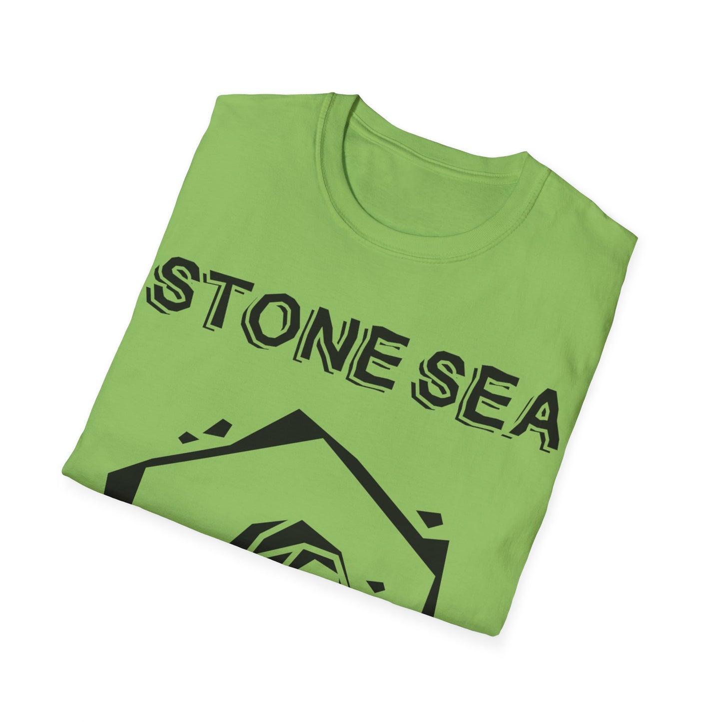 EU STORE Black Logo Unisex Softstyle T-Shirt