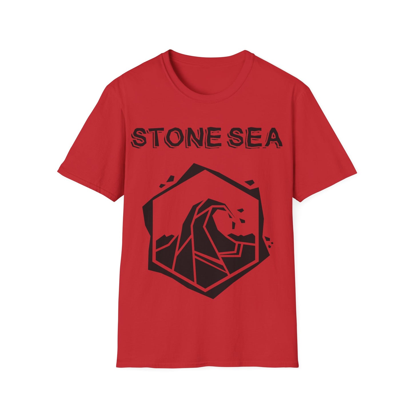 EU STORE Black Logo Unisex Softstyle T-Shirt