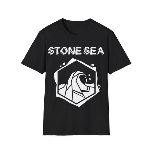 EU STORE White Logo Unisex Softstyle T-Shirt