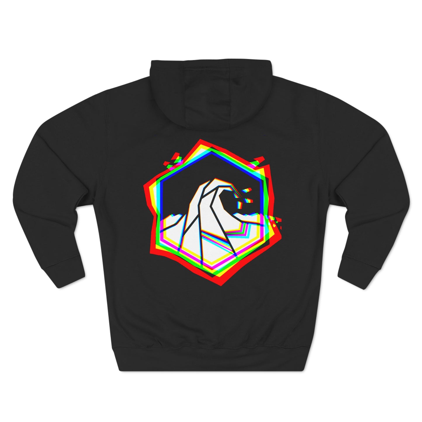 US STORE Three-Panel Fleece Hoodie