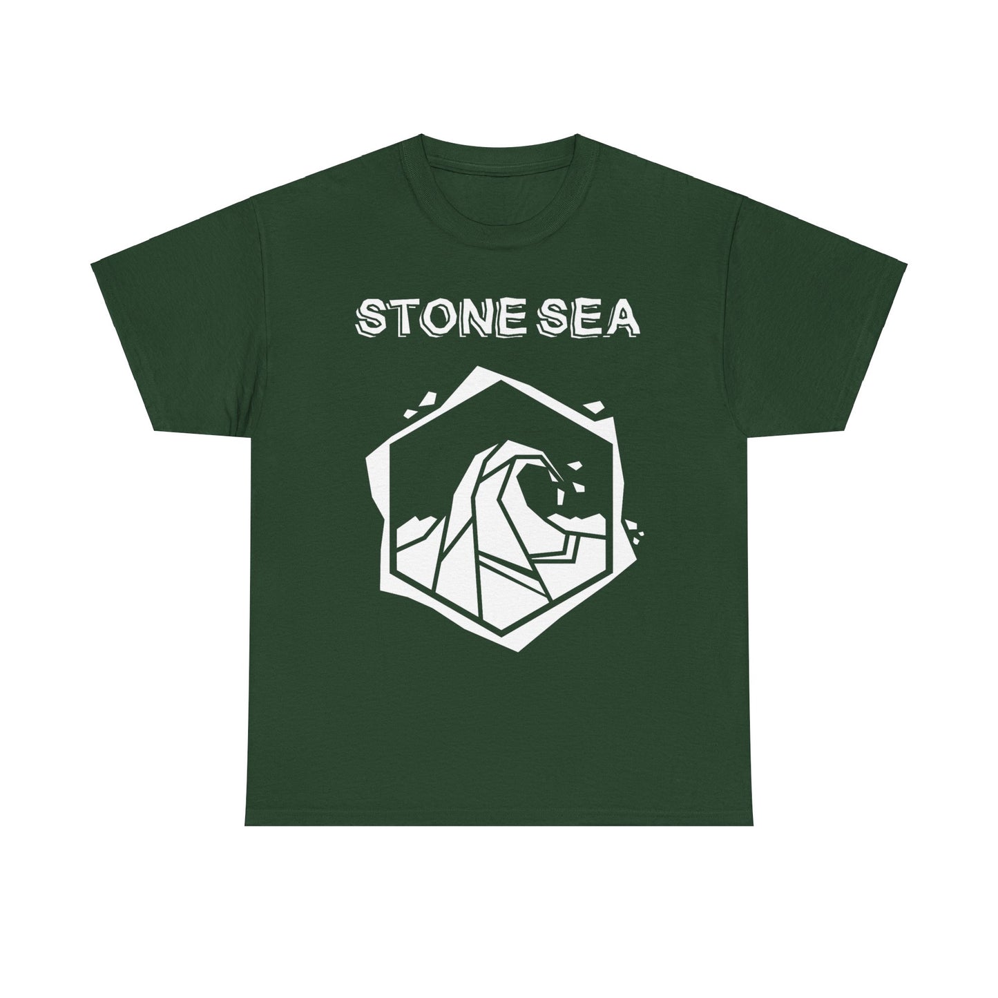 US STORE White Logo Unisex Heavy Cotton Tee