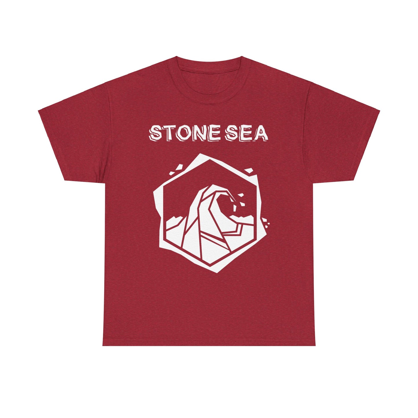 US STORE White Logo Unisex Heavy Cotton Tee