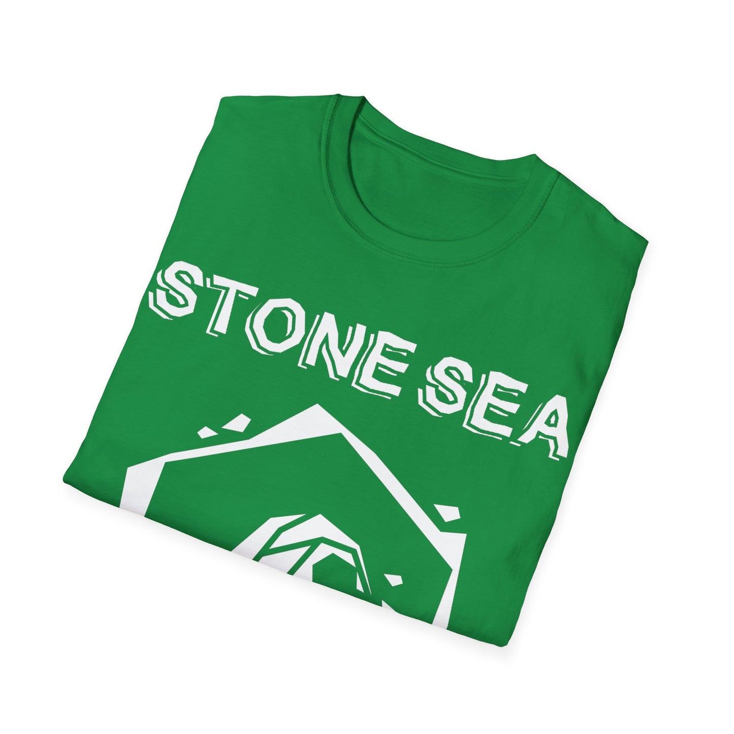 EU STORE White Logo Unisex Softstyle T-Shirt